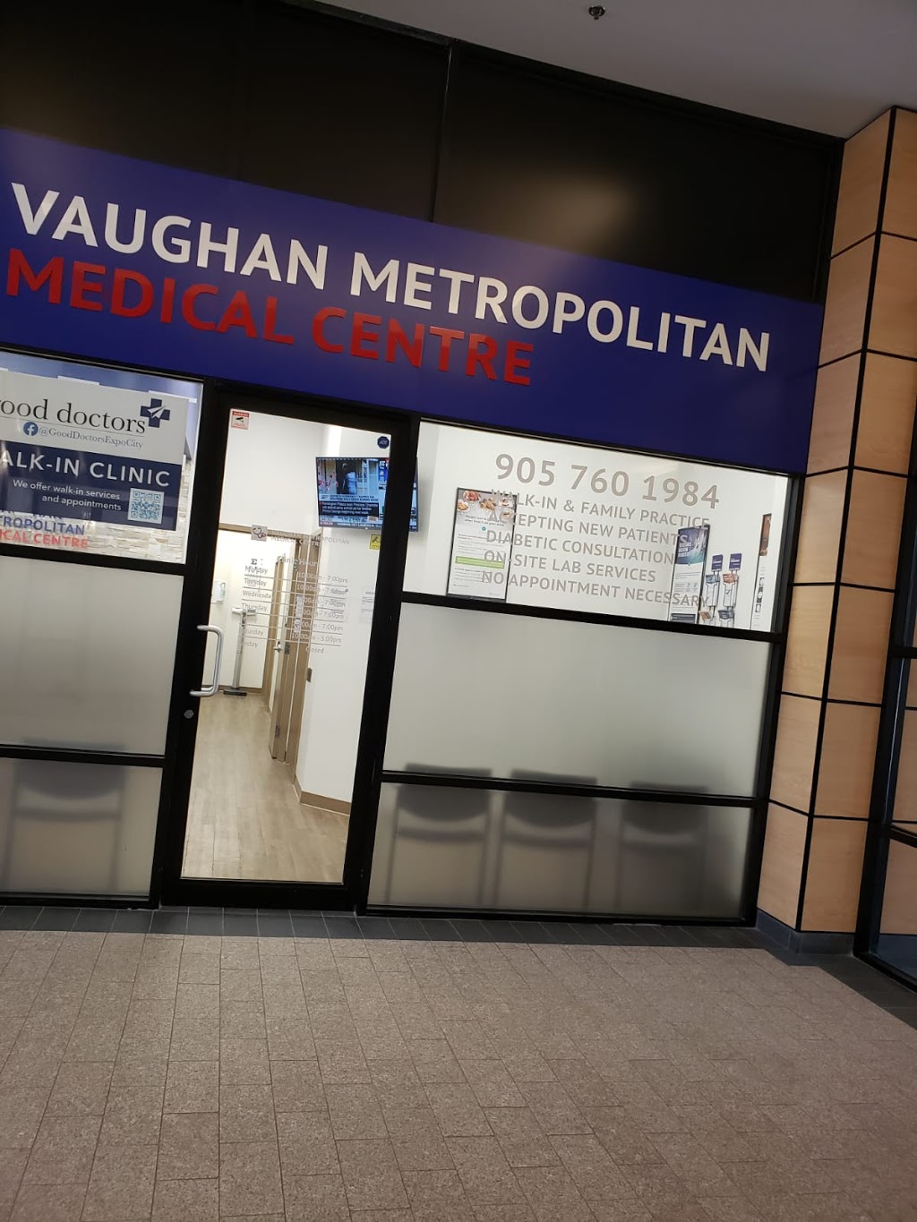 Vaughan Metropolitan Medical Clinic | 2904 Highway 7 W, UNIT 112, Vaughan, ON L4K 0G3, Canada | Phone: (905) 760-1984