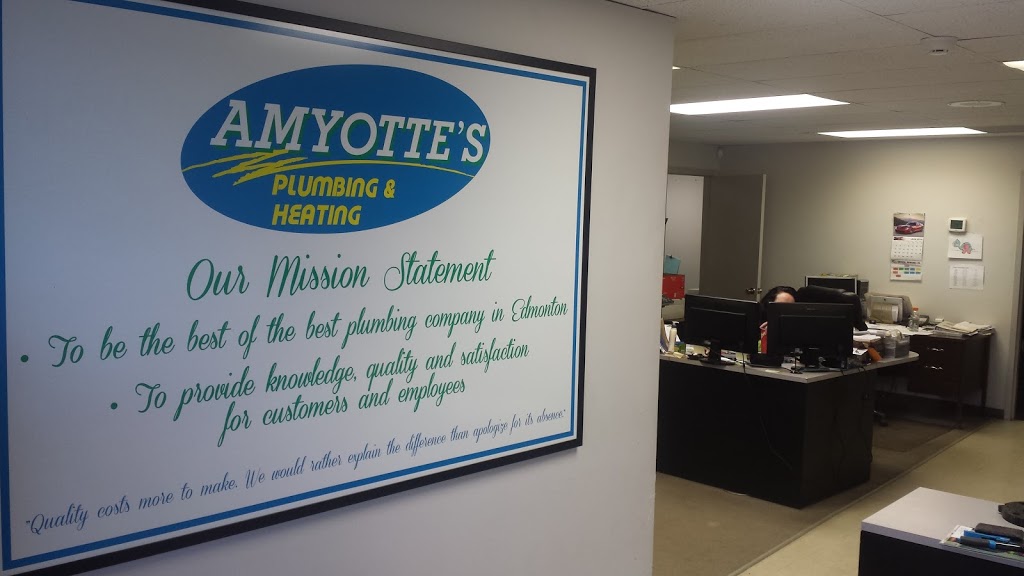 Amyottes Plumbing & Heating Ltd | 4446 Eleniak Rd NW, Edmonton, AB T6B 2N1, Canada | Phone: (780) 462-5237