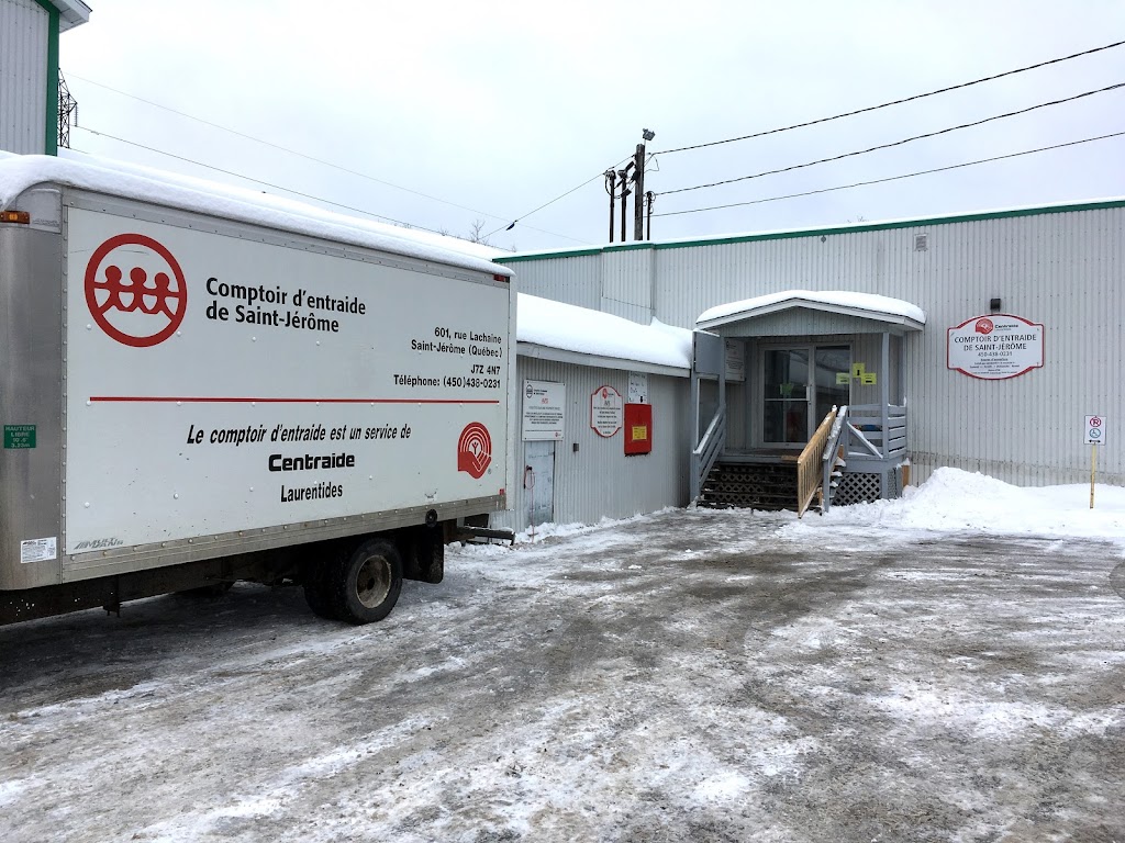 Comptoir dentraide de Saint-Jérôme | 601 Rue Lachaîne, Saint-Jérôme, QC J7Z 4N7, Canada | Phone: (450) 438-0231