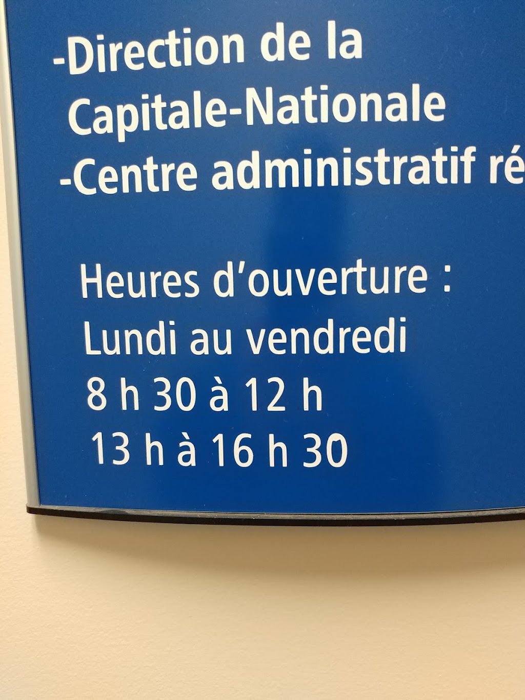 Direction régionale de Services Québec de la Capitale-Nationale | 2500 Bd Montmorency #301, Québec, QC G1J 5C7, Canada | Phone: (418) 643-6875