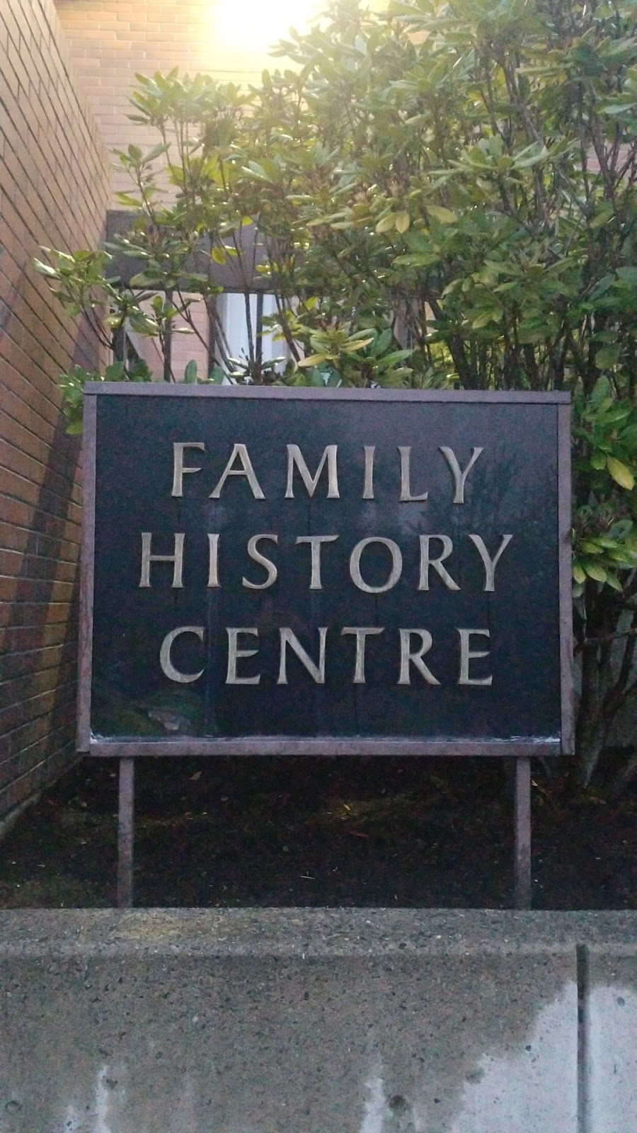 Family History Centre | 701 Mann Ave, Victoria, BC V8Z 6E7, Canada | Phone: (250) 479-3631