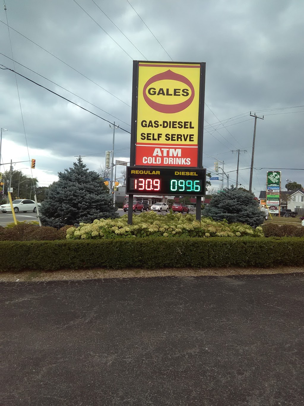 Gales Gas Bar | 1487 Niagara Stone Rd, Niagara-on-the-Lake, ON L0S 1J0, Canada | Phone: (905) 468-4432