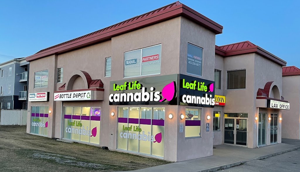 Leaf Life Cannabis - Monterey | 101-2230 68 St NE, Calgary, AB T1Y 0A2, Canada | Phone: (587) 352-5324
