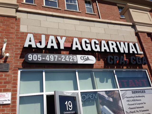 AJAY AGGARWAL CPA, CGA | 2510 Countryside Dr #19, Brampton, ON L6R 3T4, Canada | Phone: (905) 497-2429