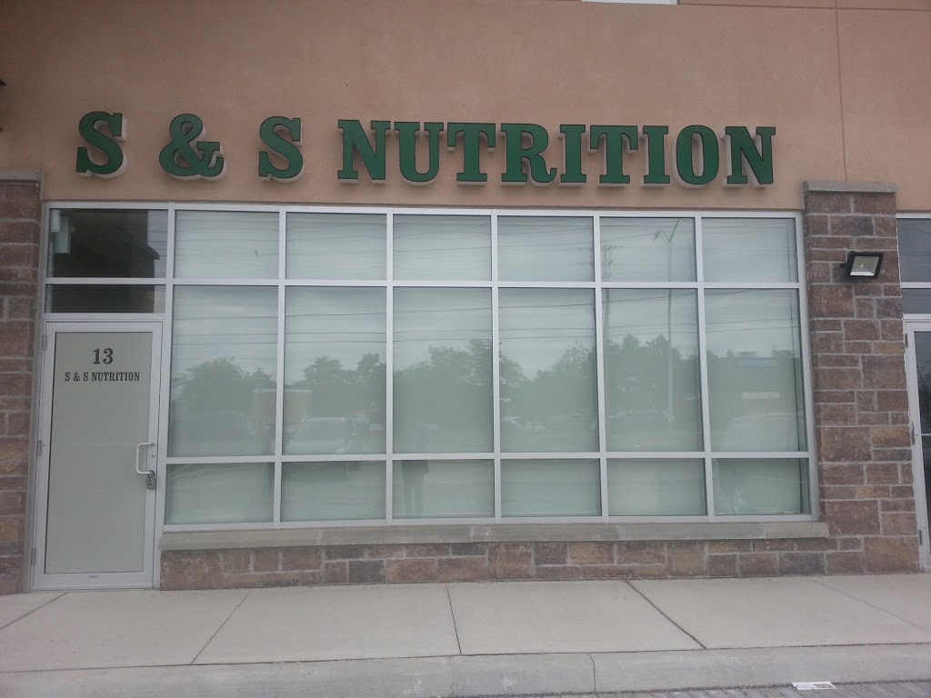 S & S Nutrition | 1200 Derry Rd E Unit # 13, Mississauga, ON L5T 0B3, Canada | Phone: (416) 995-3613