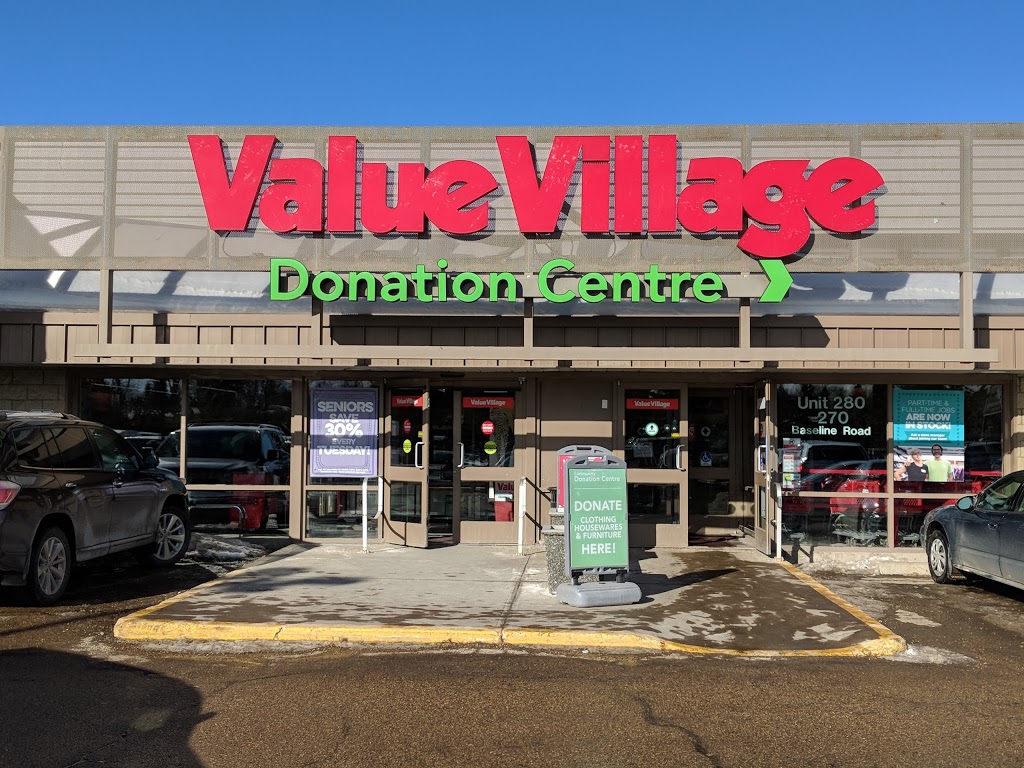 Value Village | 270 Baseline Rd Unit 280, Sherwood Park, AB T8H 1R4, Canada | Phone: (780) 449-0024