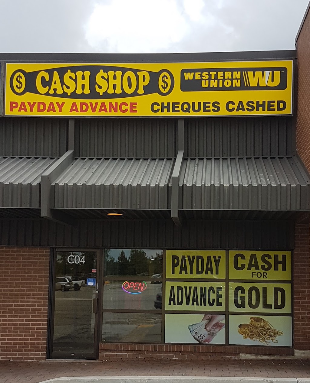 Cash Shop | 6435 Erin Mills Pkwy c04, Mississauga, ON L5N 4H4, Canada | Phone: (905) 813-0606