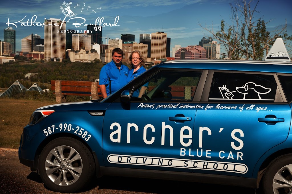 Archers Blue Car Driving School | 14014 159A Ave NW, Edmonton, AB T6V 1V6, Canada | Phone: (587) 990-2583