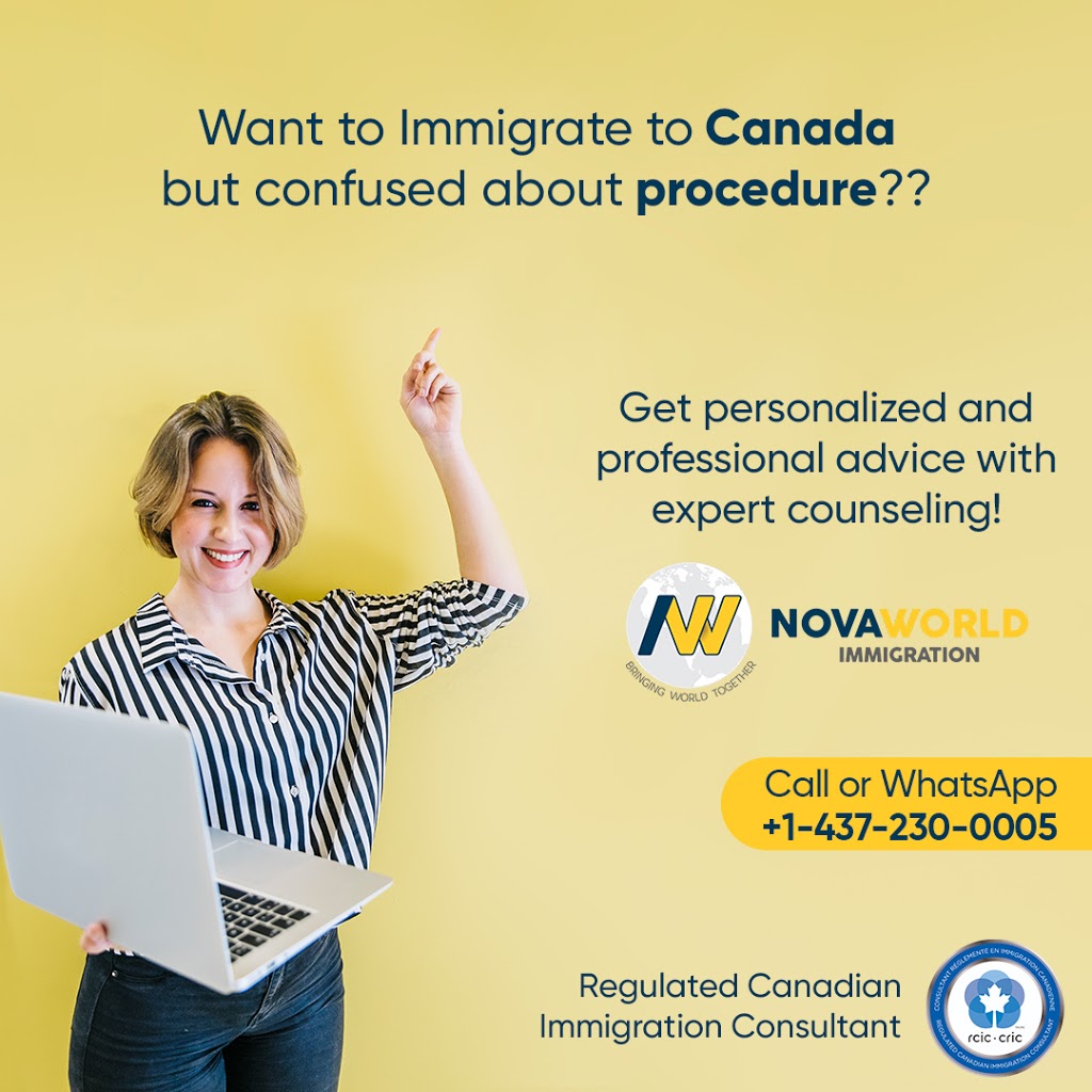 Nova World Immigration Services Inc. | 1C Conestoga Dr Unit# 202, Brampton, ON L6Z 4N5, Canada | Phone: (647) 403-6682