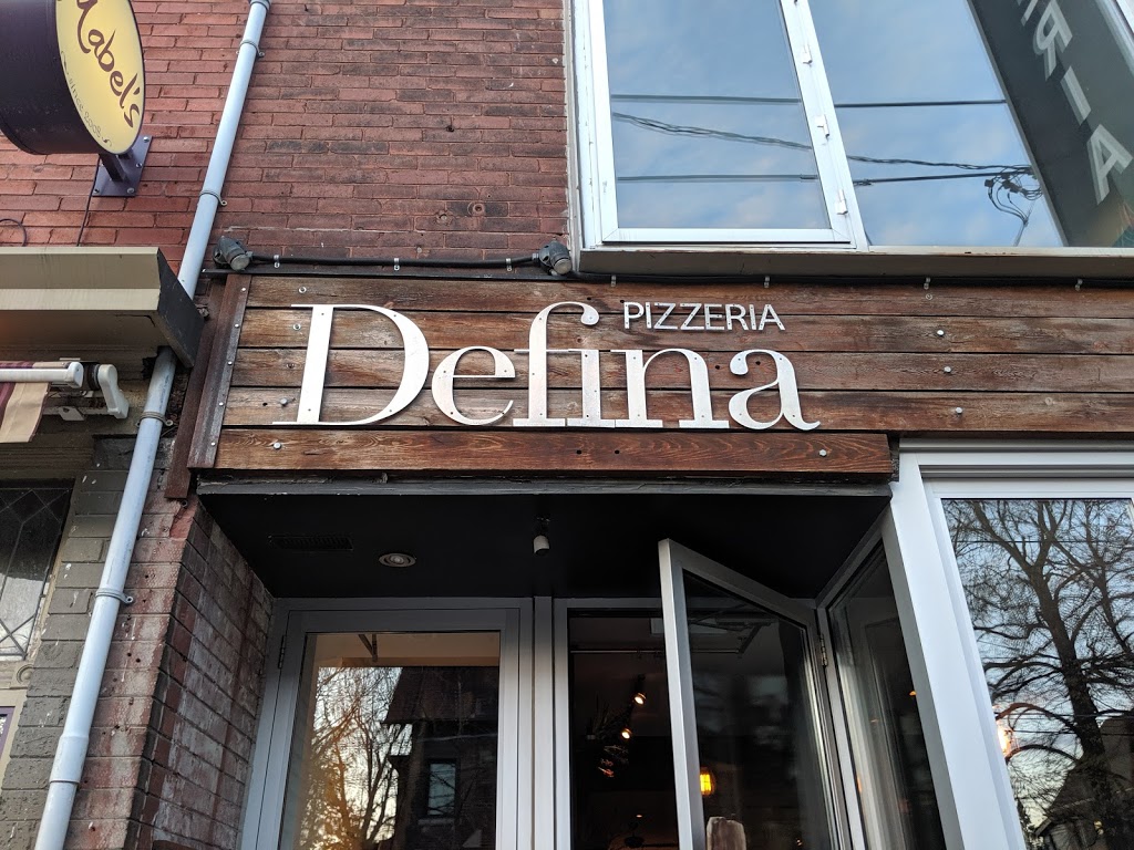 Pizzeria Defina | 321 Roncesvalles Ave, Toronto, ON M6R 2M6, Canada | Phone: (416) 534-4414