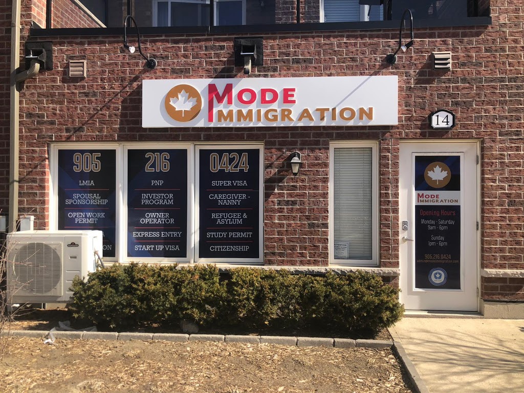 Mode Immigration | 14 Sky Harbour Dr #2, Brampton, ON L6Y 0V7, Canada | Phone: (647) 325-0424