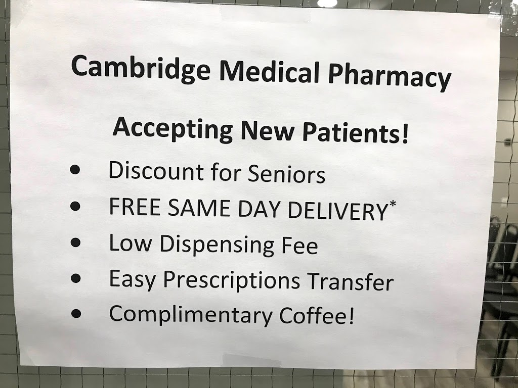 Cambridge Medical Pharmacy | 1174 King St E, Cambridge, ON N3H 3P6, Canada | Phone: (519) 219-8500