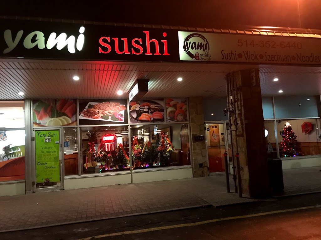 Yami Sushi | 6720 Boulevard Joseph-Renaud, Anjou, QC H1K 3V4, Canada | Phone: (514) 352-6440