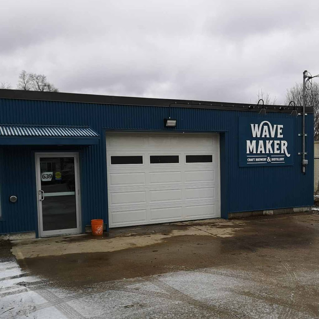 Wave Maker Craft Brewery & Distillery | 639 Laurel St, Cambridge, ON N3H 3Z1, Canada | Phone: (519) 653-2332