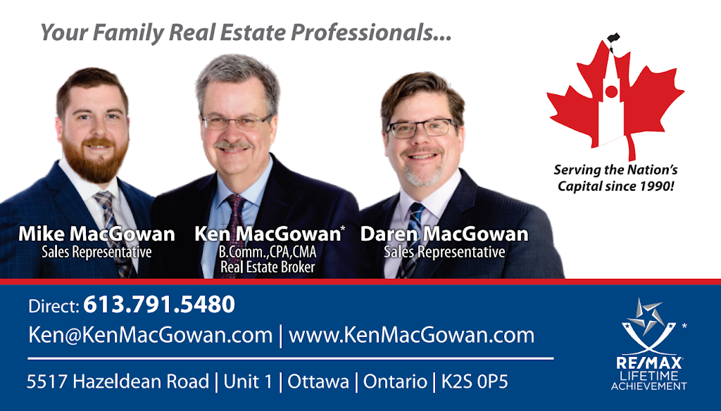 MacGowan Team - RE/MAX Affiliates Realty Ltd | 5517 Hazeldean Rd unit 1, Stittsville, ON K2S 0P5, Canada | Phone: (613) 791-5480