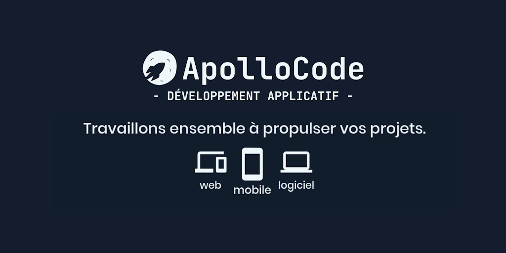 ApolloCode inc. | 646 Blvd. des Bois Francs S, Victoriaville, QC G6P 5W9, Canada | Phone: (819) 960-5813