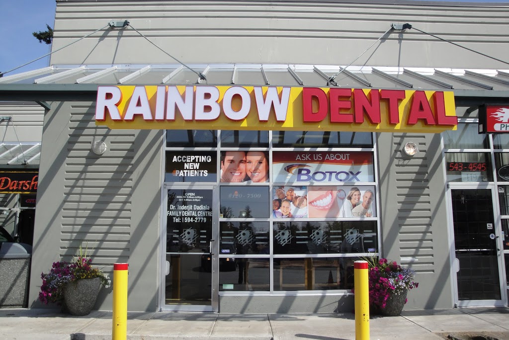 Rainbow Dental Centre | 7500 120 St #120, Surrey, BC V3W 3N1, Canada | Phone: (604) 594-2779