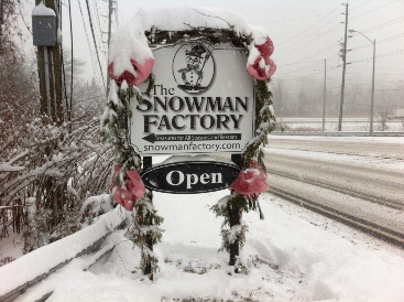 The Snowman Factory | 5990 Rutherford Rd, Woodbridge, ON L4L 1A7, Canada | Phone: (905) 856-7669