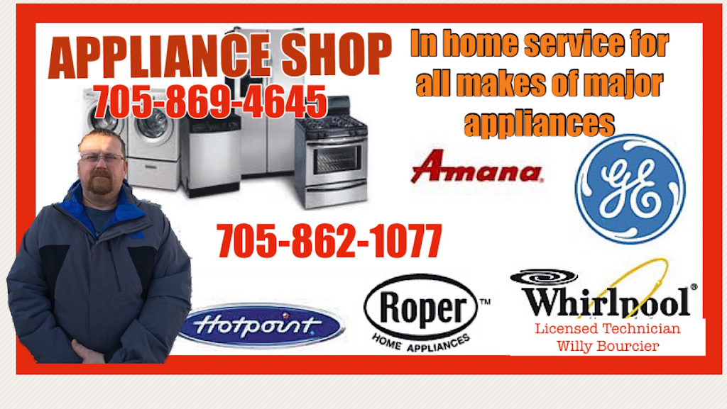 Appliance Shop | 91 Whitney Ave, Espanola, ON P5E 1B1, Canada | Phone: (705) 869-4645