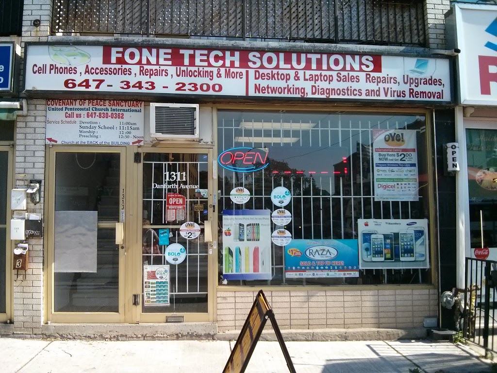 Fone Tech Solutions | 1311 Danforth Ave, Toronto, ON M4J 1M8, Canada | Phone: (647) 343-2300