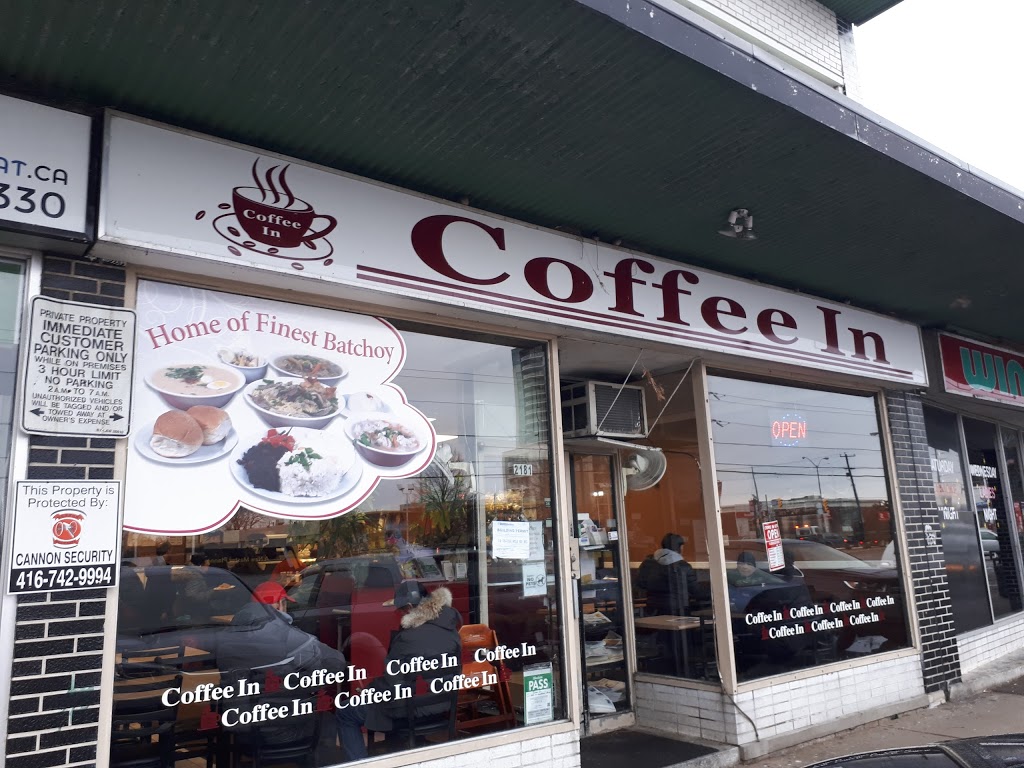 Coffee In | 2181 Lawrence Ave E, Scarborough, ON M1P 2P5, Canada | Phone: (647) 348-7282