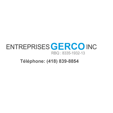 Les entreprises GERCO | 819 Rue Perrier, Saint-Jean-Chrysostome, QC G6Z 2B1, Canada | Phone: (418) 839-8854