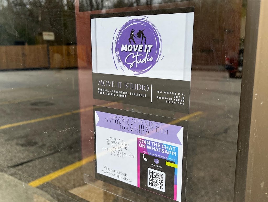 Move It Studio | 2057 Victoria St N Unit #8, Breslau, ON N0B 1M0, Canada | Phone: (519) 591-9161