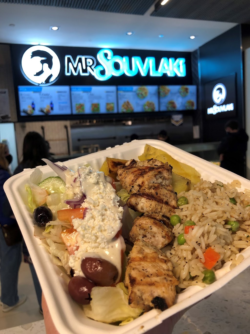 Mr. Souvlaki | Stone Road Mall, 435 Stone Rd W, Guelph, ON N1G 2X6, Canada | Phone: (519) 265-1700