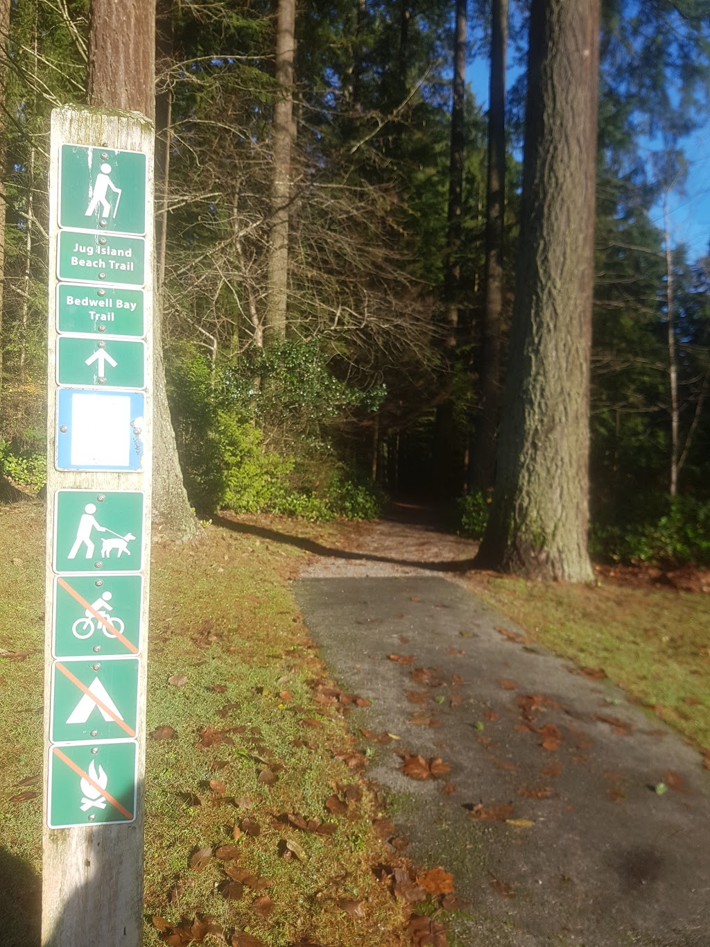 Jug Island Trailhead | Jug Island Trail, Belcarra, BC V3H 4N6, Canada