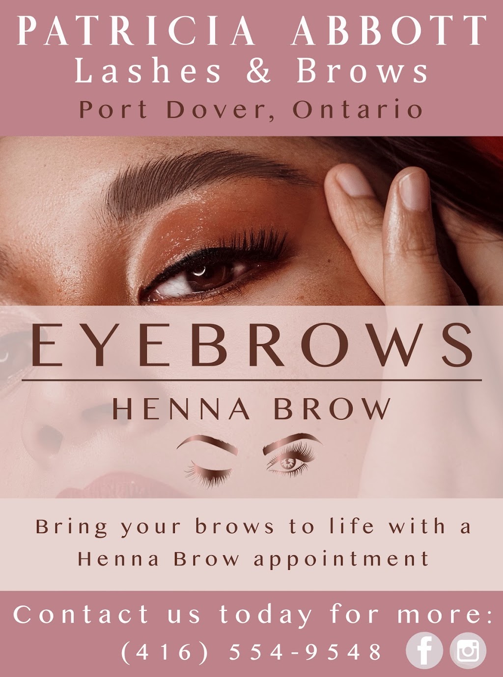 Patricia Abbott Lashes & Brows | 87 Thompson Dr Unit 6, Port Dover, ON N0A 1N4, Canada | Phone: (416) 554-9548