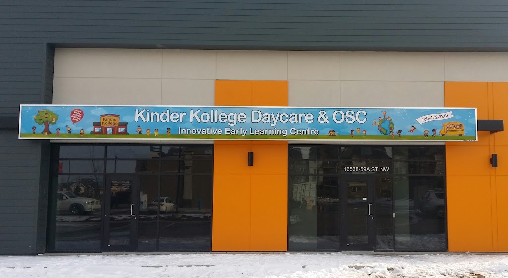 Kinder Kollege Daycare | 16538 59a St NW, Edmonton, AB T5Y 0B2, Canada | Phone: (780) 472-9210