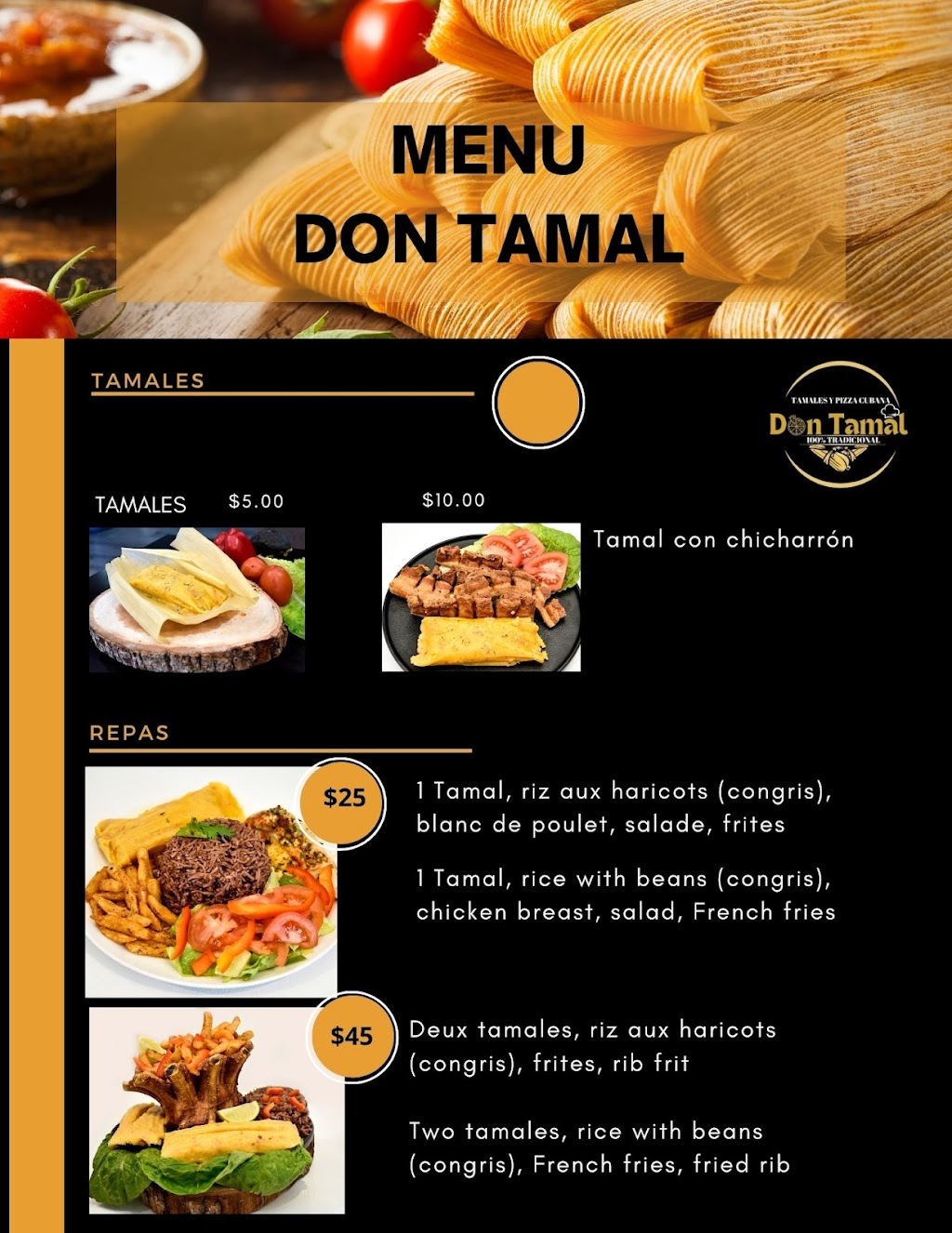 Don Tamal Montreal | 5270 Boulevard des Laurentides, Laval, QC H7K 2J8, Canada | Phone: (514) 757-2245