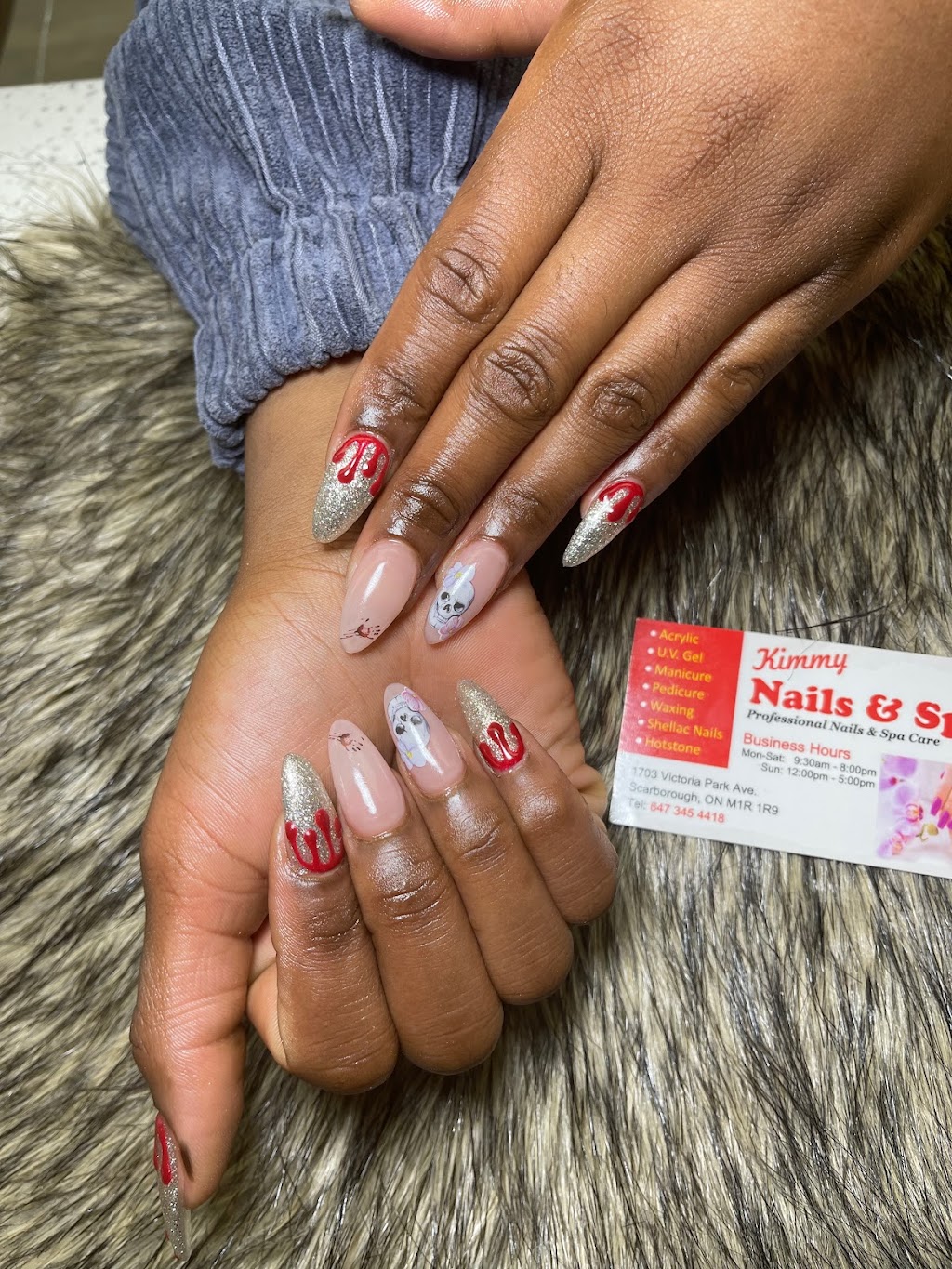 Kimmy Nails & Spa | 1703 Victoria Park Ave, Scarborough, ON M1R 1R9, Canada | Phone: (647) 345-4418