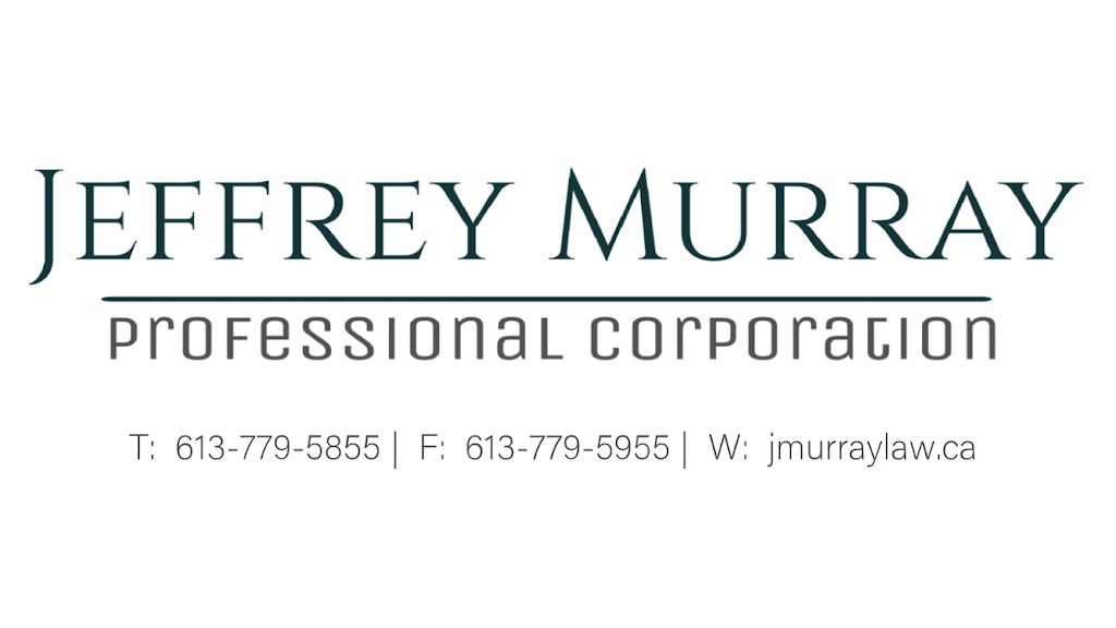 Jeffrey Murray Law | 365 N Front Street, 2nd Floor #210, Belleville, ON K8P 5A5, Canada | Phone: (613) 779-5855