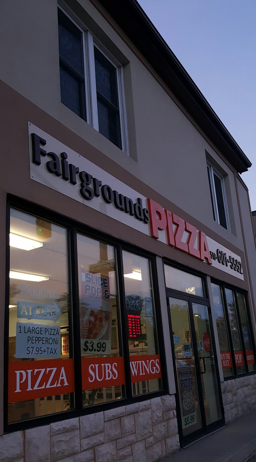 Fairgrounds PIZZA | 1008 Dundas St, London, ON N5W 3A3, Canada | Phone: (519) 601-5552