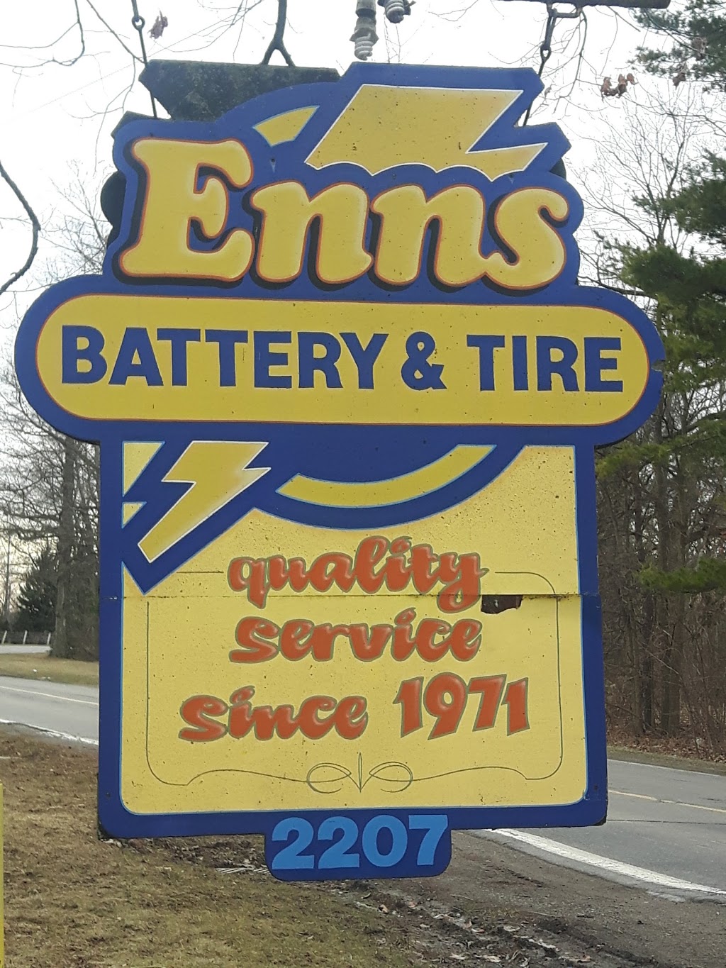 Enns Battery & Tire | 2207 Four Mile Creek Rd, Niagara-on-the-Lake, ON L0S 1J0, Canada | Phone: (905) 468-4233