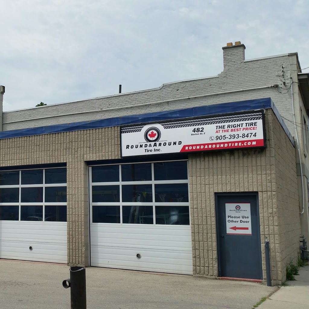 Round & Around Tire Inc. | 482 Barton St E, Hamilton, ON L8L 2Y8, Canada | Phone: (905) 393-8474