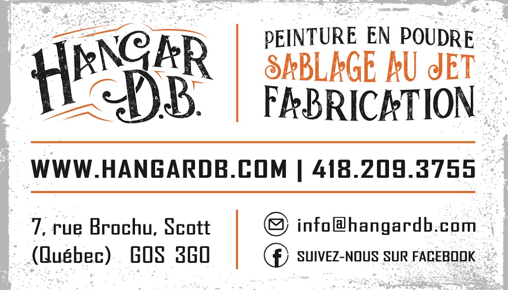 Hangar D.B. | 362 Rte des Érables, Saints-Anges, QC G0S 3E0, Canada | Phone: (418) 209-3755