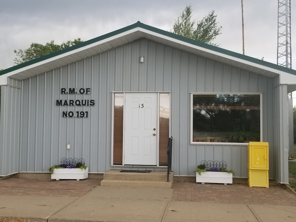 RM Of Marquis 191 | Marquis, SK S0H 2X0, Canada | Phone: (306) 788-2022