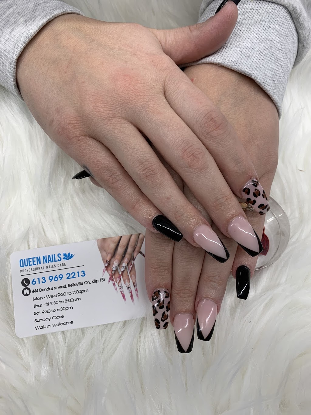 Queen Nails | 444 Dundas St W, Belleville, ON K8P 1B7, Canada | Phone: (613) 969-2213