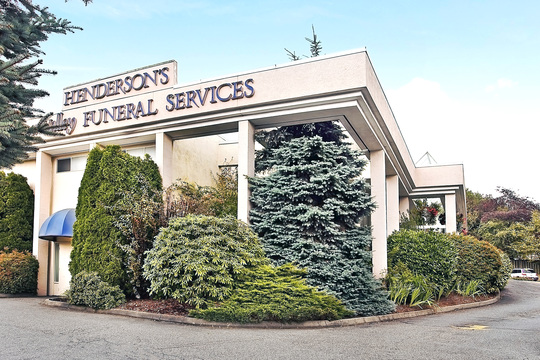 Hendersons Fraser Valley Funeral Home | 34537 Marshall Rd, Abbotsford, BC V2S 1M1, Canada | Phone: (604) 854-5534