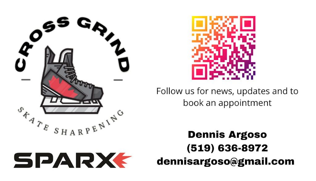 CROSS GRIND SKATE SHARPENING | 132 Landon Ln, Belmont, ON N0L 1B0, Canada | Phone: (519) 636-8972