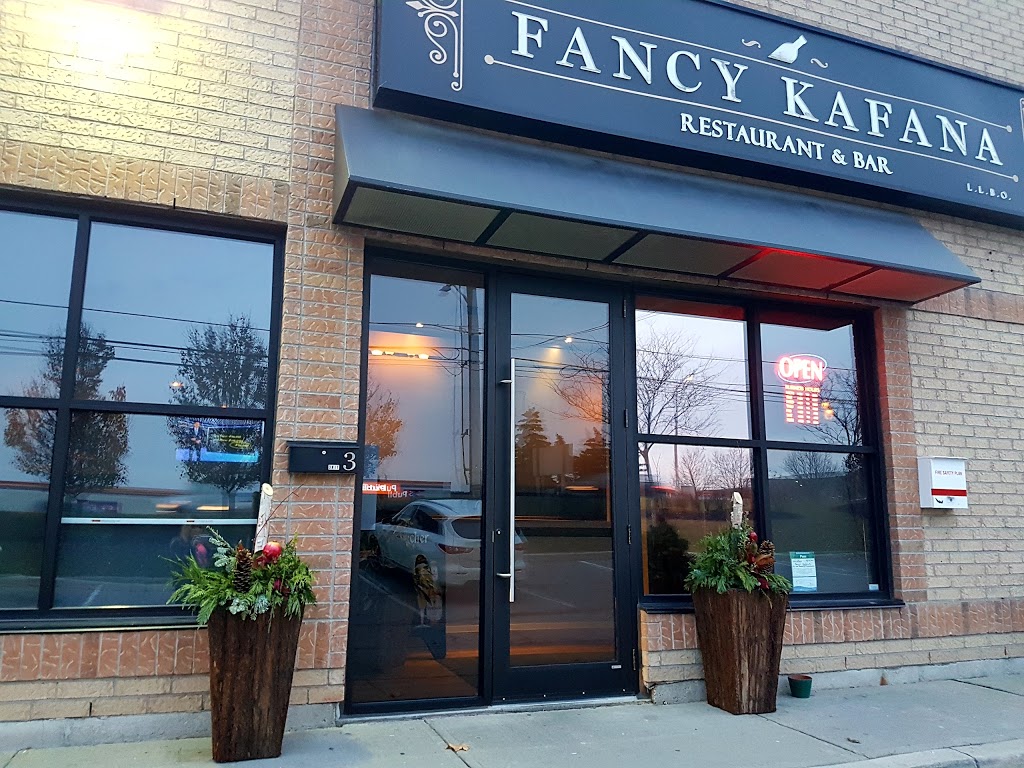 Fancy Kafana Restaurant & Bar | 4910 Tomken Rd, Mississauga, ON L4W 1J8, Canada | Phone: (905) 232-6677