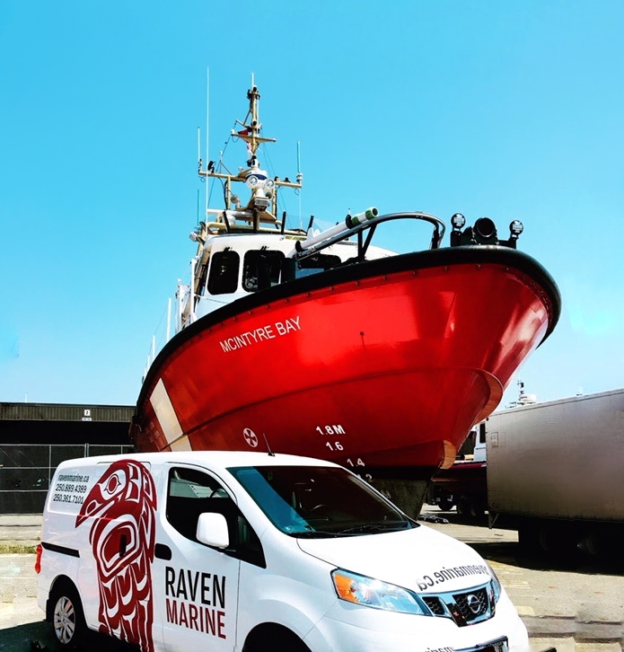 Raven Marine Services | 2300 Canoe Cove Rd #18, North Saanich, BC V8L 3X9, Canada | Phone: (250) 655-3934