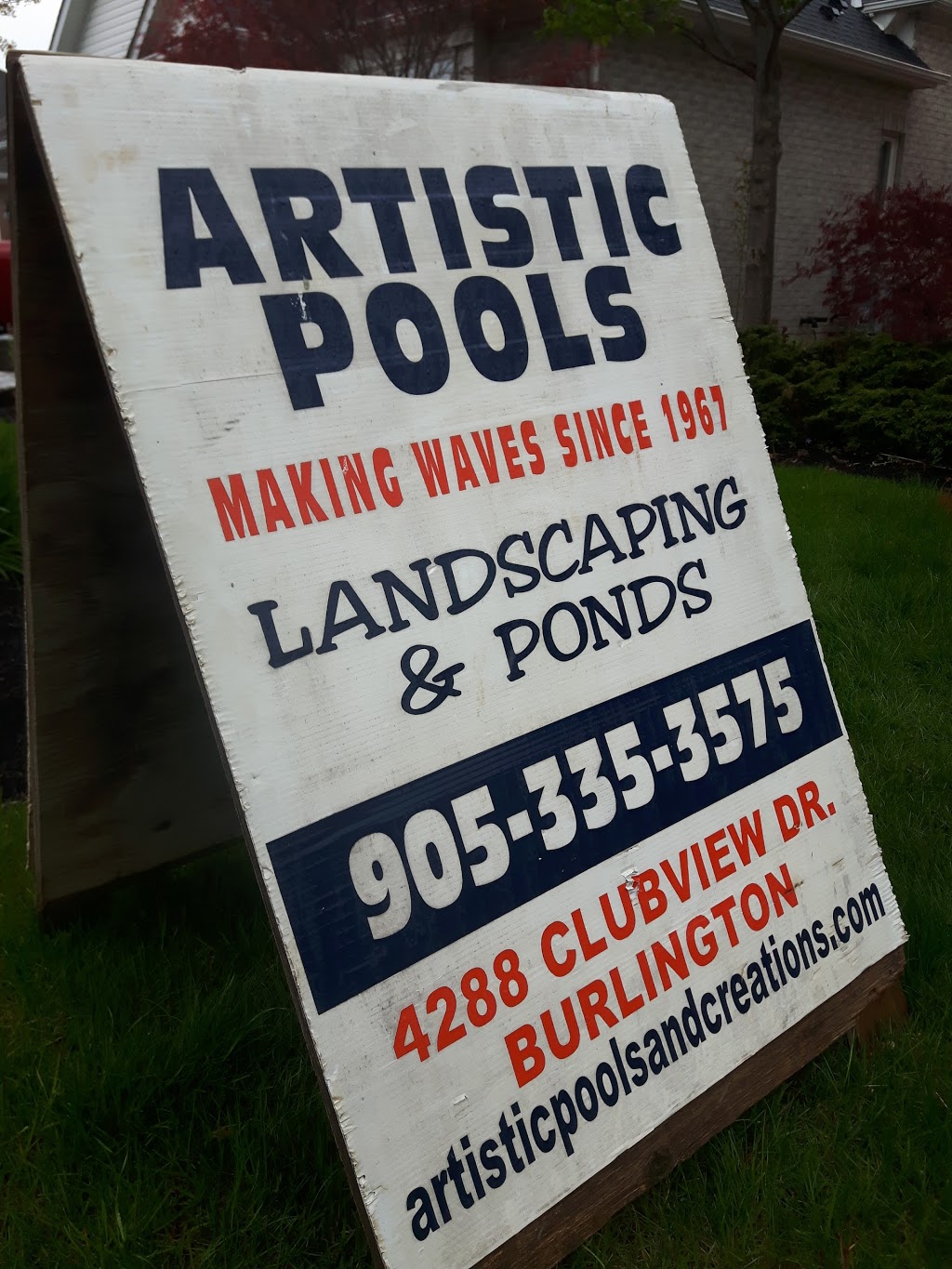 Artistic Pools | 4288 Clubview Dr, Burlington, ON L7M 4X1, Canada | Phone: (905) 335-3575