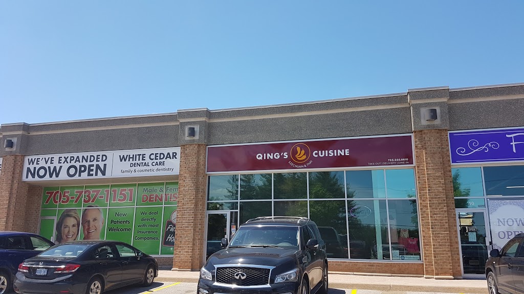 Qings Cuisine | 610 Huronia Rd, Barrie, ON L4N 9H2, Canada | Phone: (705) 503-6610