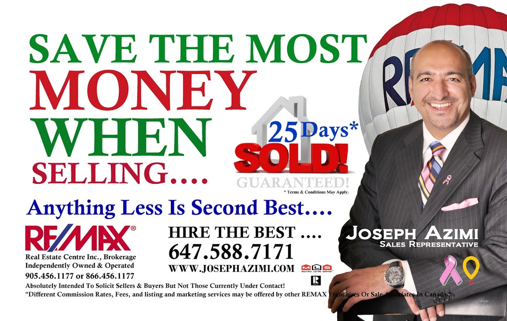 TOP LUXURY REAL ESTATE BROKER JOSEPH AZIMI | 5 Cannington Cres, Brampton, ON L6X 0X4, Canada | Phone: (866) 456-1177