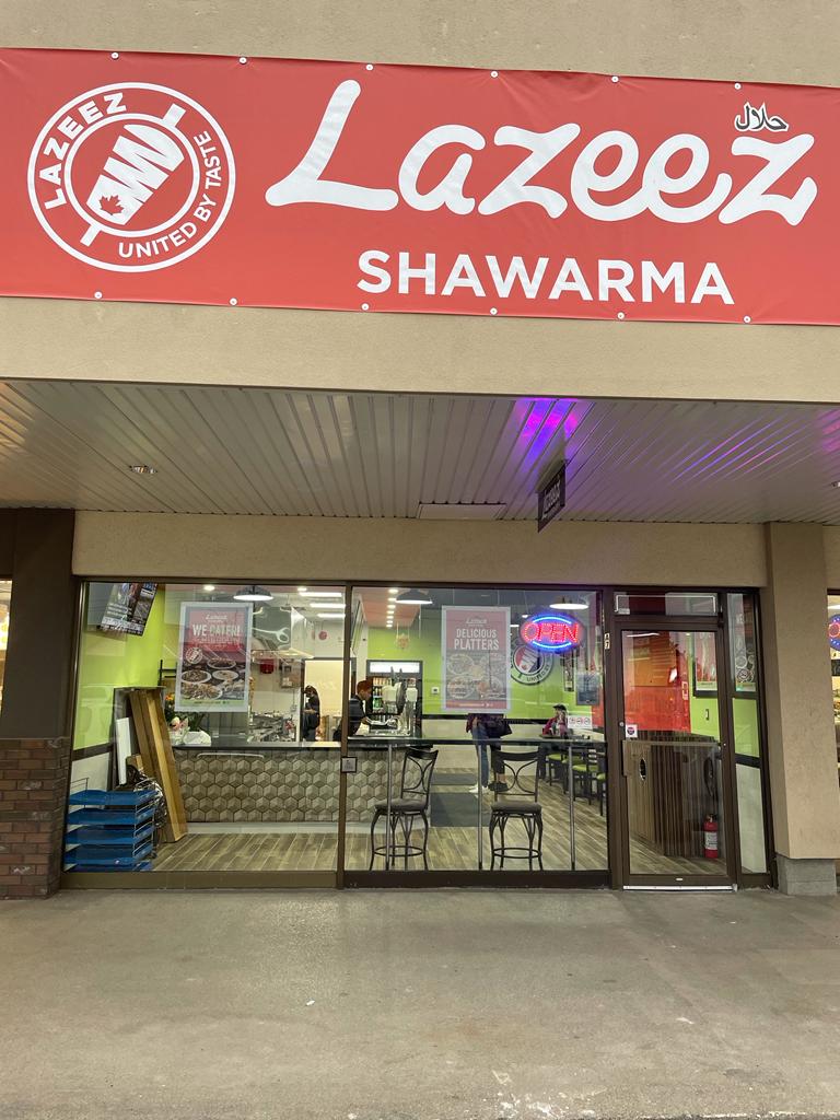 Lazeez Shawarma | 210 Glendale Ave, St. Catharines, ON L2T 3Y6, Canada | Phone: (905) 687-7420