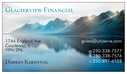 Glacierview Financial Services Ltd. | 1911 Dogwood Dr, Courtenay, BC V9N 3B1, Canada | Phone: (250) 338-7577