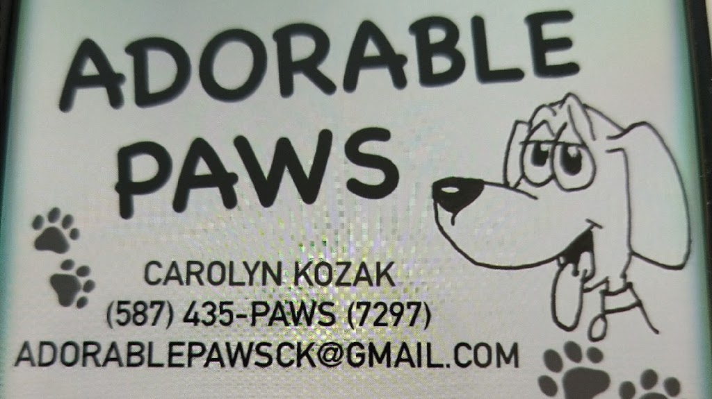 Adorable Paws | 38 Bridleridge Gardens SW, Calgary, AB T2Y 4L3, Canada | Phone: (587) 435-7297